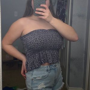 American Eagle strapless top